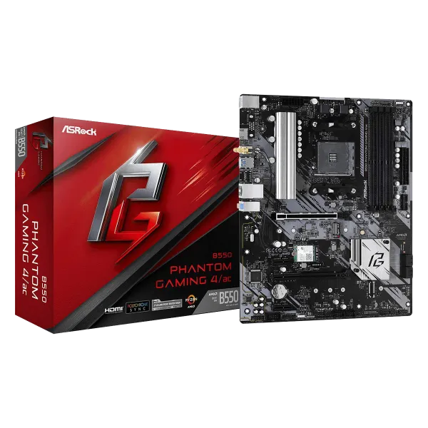 Buy ASRock B550 Phantom Gaming 4 AC DDR4 Motherboard Online