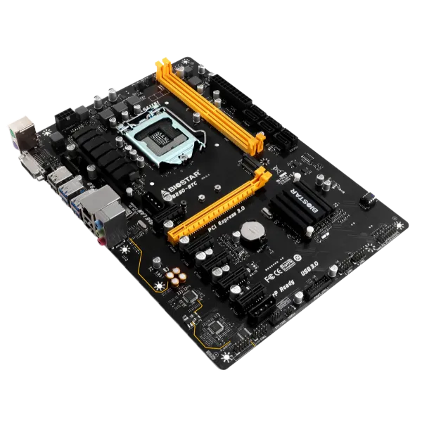 Buy Biostar TB250- BTC Pro - LGA1151 DDR4 Motherboard Online