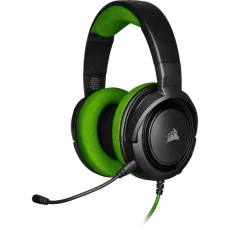 Corsair Hs35 Stereo Gaming Wired Headphones (Green) 1