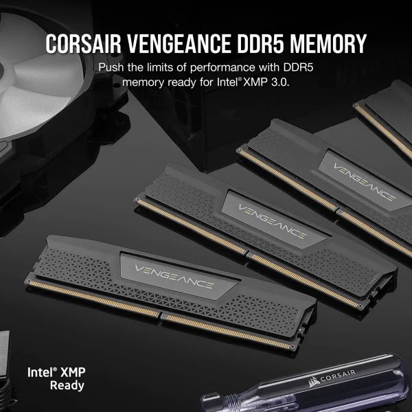 CORSAIR VENGEANCE 16x2 GB DDR5 (5200MHZ) 32GB