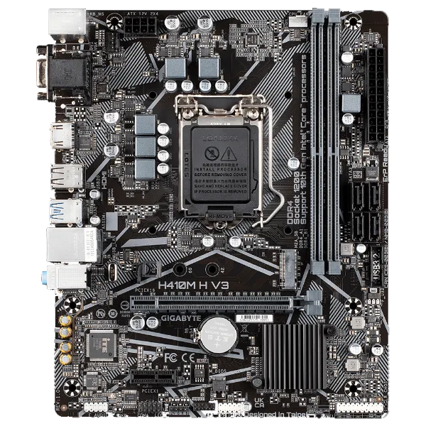 Buy Gigabyte H410m H V2 Intel H410 Lga 1200 Atx Motherboard With Supports 10th Gen Intel®core