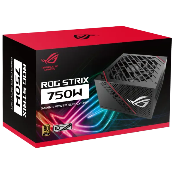 ASUS ROG STRIX 750G Fully Modular 80 Plus Gold 750W Power Supply