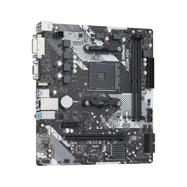 Buy ASRock A320MHDV R4.0 BIOS DDR4 Motherboard Online