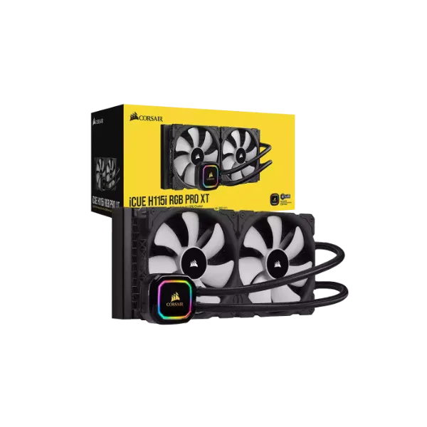 Corsair ICUE H115i RGB Pro XT CPU Liquid Cooler COOLER 2