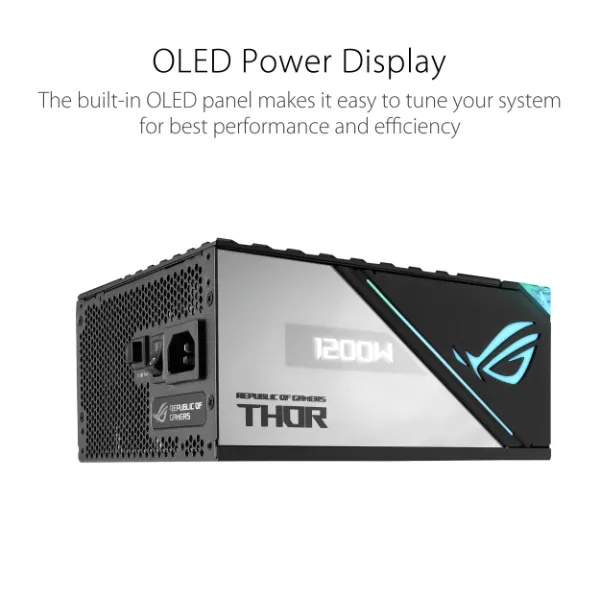  LC-POWER Gaming PC Power Supply, 1200W PSU 80+