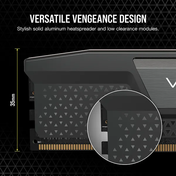 VENGEANCE® 32GB (2x16GB) DDR5 DRAM 5200MHz C38 Memory Kit