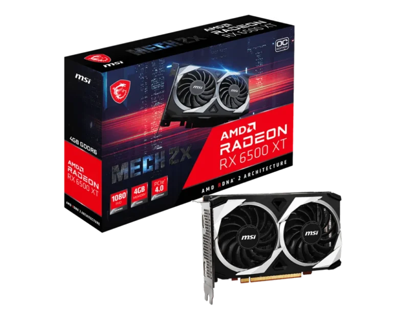 Radeon RX 6500 XT MECH 2X 4G OC