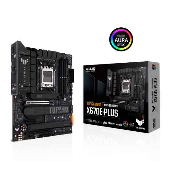 Buy ASUS TUF GAMING X670E-PLUS DDR5 Motherboard Online