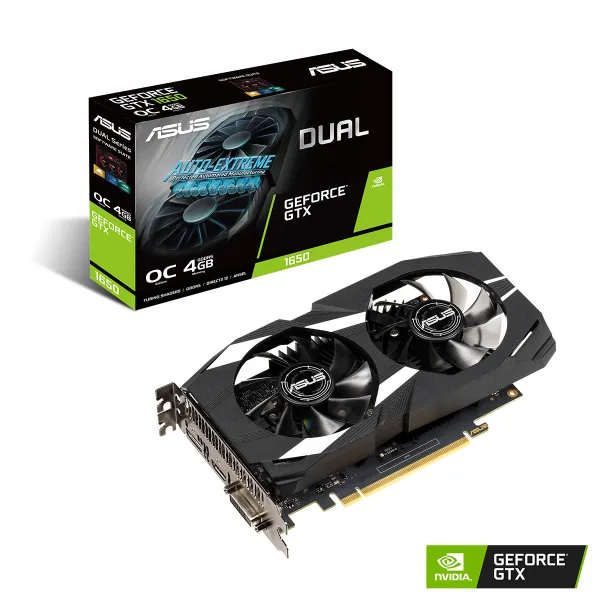 ASUS Dual GTX1650 O4G Graphics Card 1