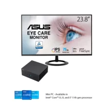 ASUS Mini PC PN63-S1 + ASUS Monitor VZ24EHE