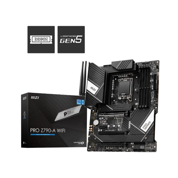 MSI PRO Z790-A WIFI DDR5 MOTHERBOARD 1