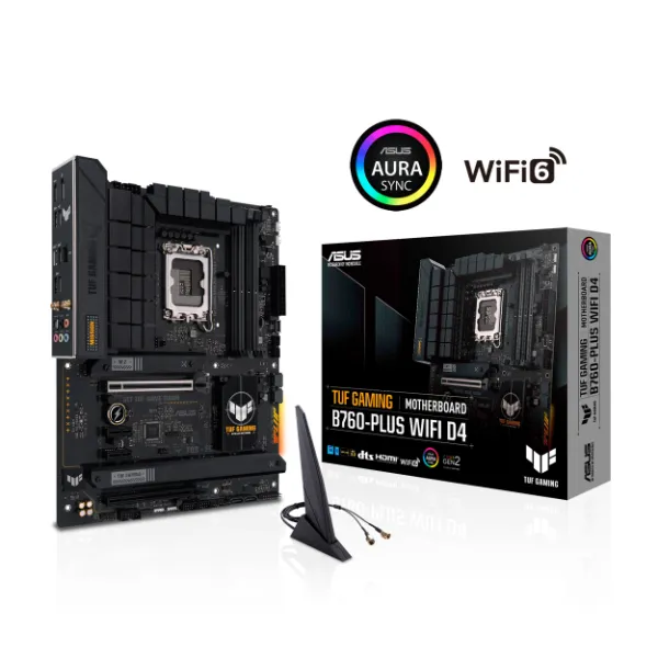 ASUS TUF GAMING B760-PLUS WIFI D4 Motherboard