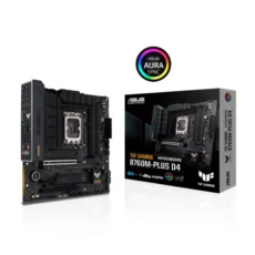 ASUS TUF GAMING B760M-PLUS D4 ATX MOTHERBOARD
