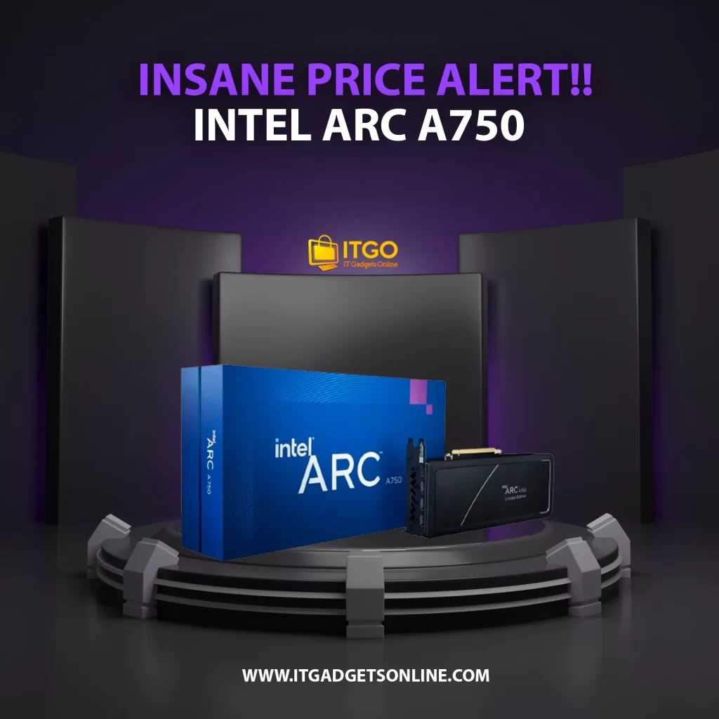 Intel arc a750 Banner