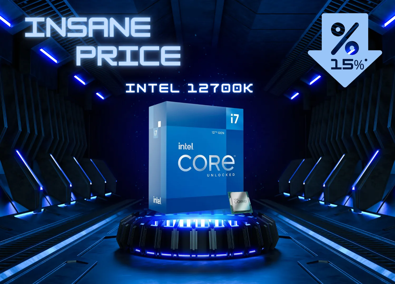 Intel 12700k Banner Price Drop