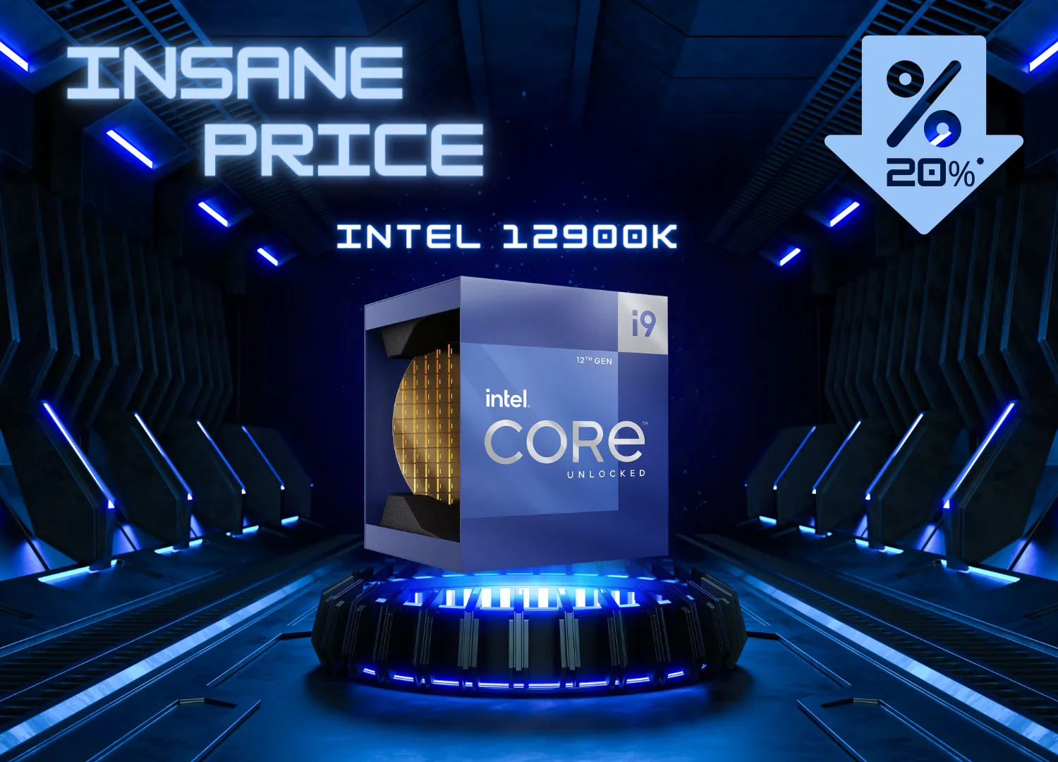 Intel 12900k Banner Price Drop