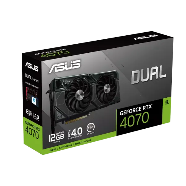 ASUS Dual GeForce RTX™ 4070 12GB GDDR6X
