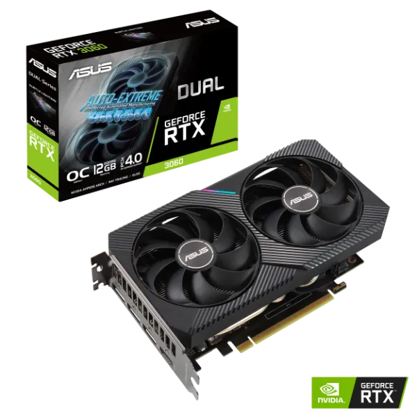 Dual GeForce RTX 3060_O12G_Main (With NVIDIA logo) 1