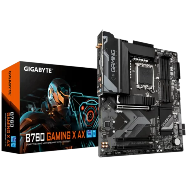 Gigabyte B760M DS3H AX (rev. 1.x) DDR5 Motherboard 1