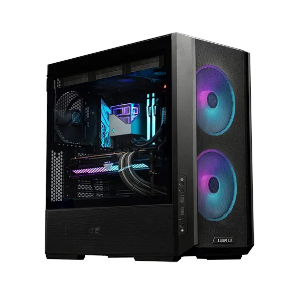 Game On a Budget: 5 Ultimate Gaming Builds Under 1 Lakh! 6 Lian_Li_Lancool_216_Black Prebuild pc