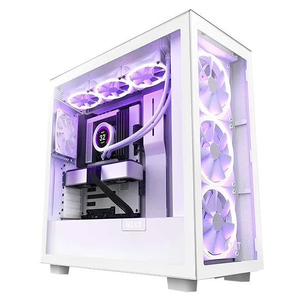 Game On a Budget: 5 Ultimate Gaming Builds Under 1 Lakh! 2 NZXT_H7_Elite_White Prebuild PC