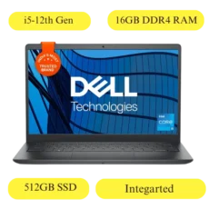Dell Vostro 3420 Metal Titan Grey (i5-1235U 12th gen Processor 16GB DDR4 512GB SSD Integrated Graphics Windows 11 MS Office 2021 14 FHD Backlit with FPR)-With Bag