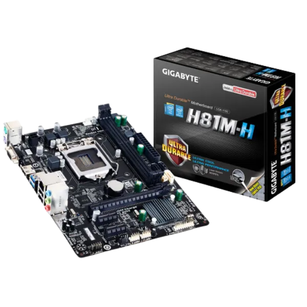 Gigabyte GA-H81M-H (rev. 1.0) DDR3 Motherboard 1