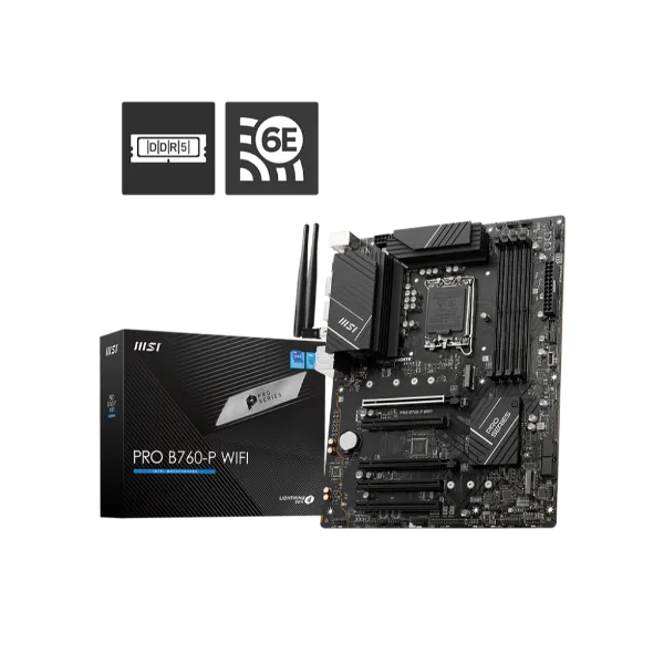 MSI PRO B760-P WIFI DDR4 Motherboard 1