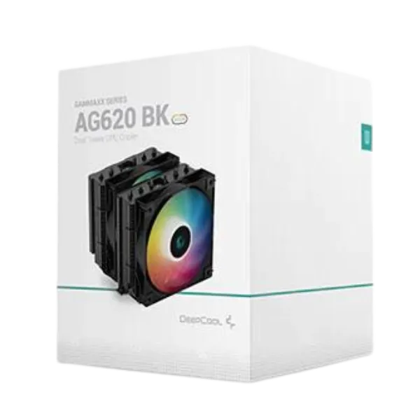 Deepcool AG620 Dual Tower Black ARGB Air Cooler