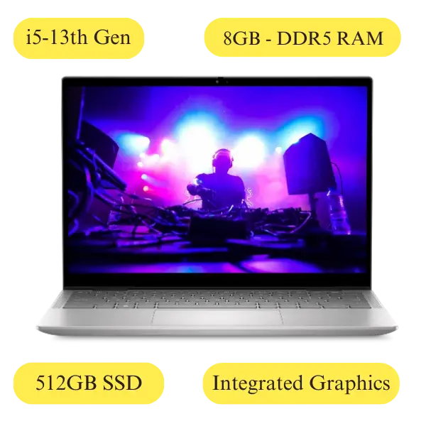 Dell Inspiron14 7430 Silver 2-In-1 with Pen (IC7430MH5K0M01ORS1)