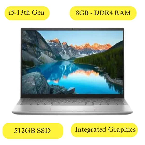 Dell Inspiron 5430 Platinum Silver (i5-1335U 13th Gen Processor / 8GB DDR4 RAM / 512GB SSD