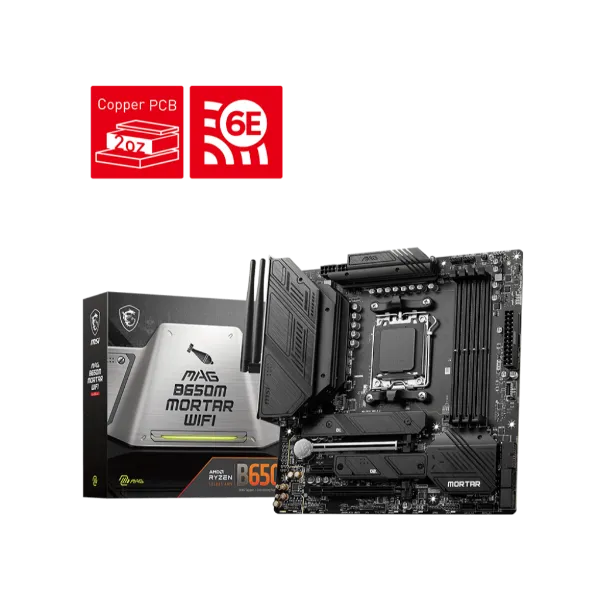 MSI MAG B650M MORTAR WIFI DDR5 Motherboard