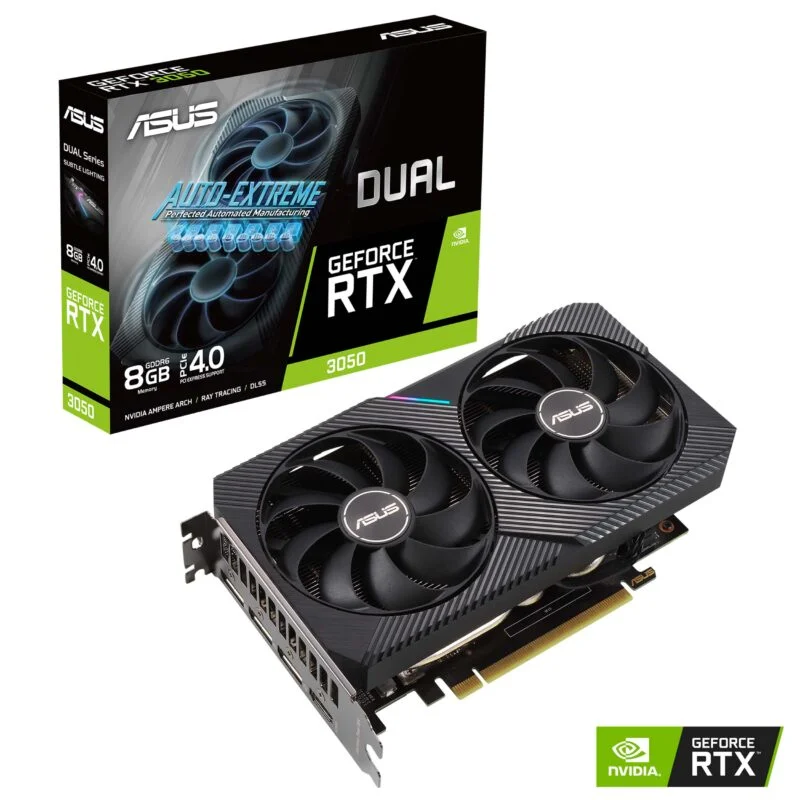 ASUS Dual GeForce RTX 3050 V2 8GB 2