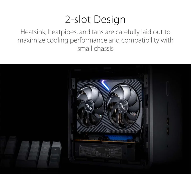 ASUS Dual GeForce RTX 3050 V2 8GB 4