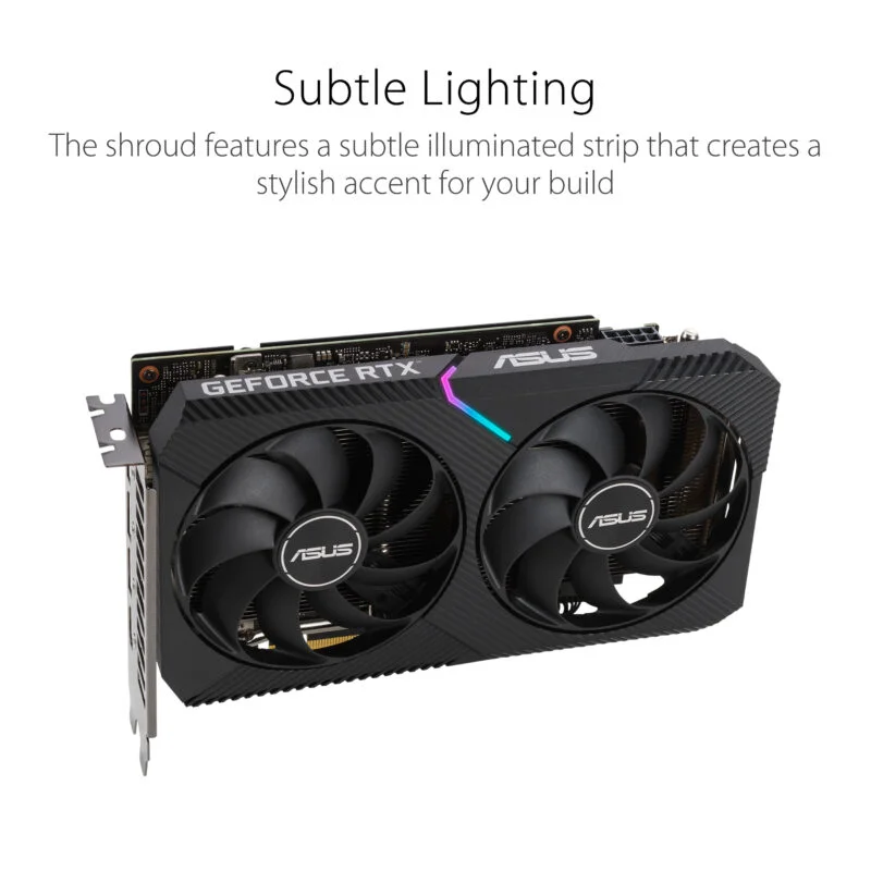 ASUS Dual GeForce RTX 3050 V2 8GB 5