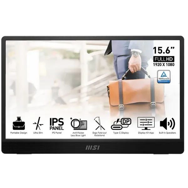 MSI PRO MP161 Display 1