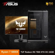 Quantum Oracle ProArt (Ryzen 7 5800X, RX 7600 OC, Prebuild AMD PC) - Powered By ASUS