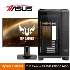 Thunderstrike TUF (Ryzen 7 5800X, RX 7900 XTX OC, Prebuild AMD PC) - Powered By ASUS