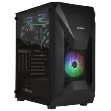 GAMDIAS ATHENA E1 ELITE Mid-Tower Mesh PC Cabinet Black 1