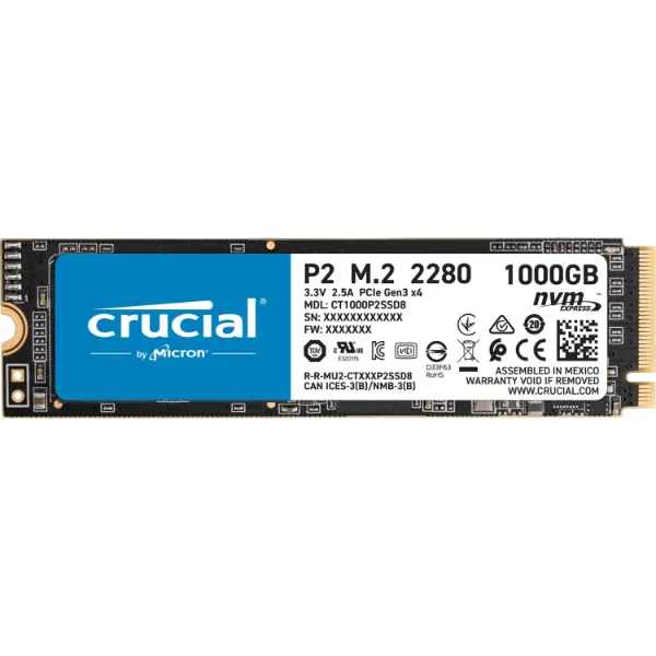 Best Ram for PC For The Best Performance 5 Crucial P2 1TB M.2 NVMe Internal SSD