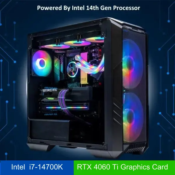 The Top 10 Prebuilt Gaming PCs of 2024 3 Daredevil (Intel i7-14700K, RTX 4070 Ti, Prebuild Intel PC)
