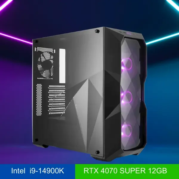 LONEWOLF (Intel i9 14900K, RTX 4070 12GB, Prebuild Intel PC)