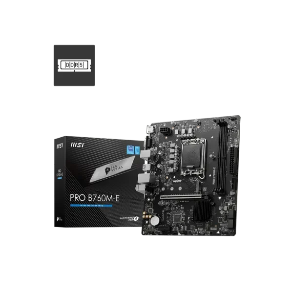 MSI PRO B760M-E DDR5 Motherboard