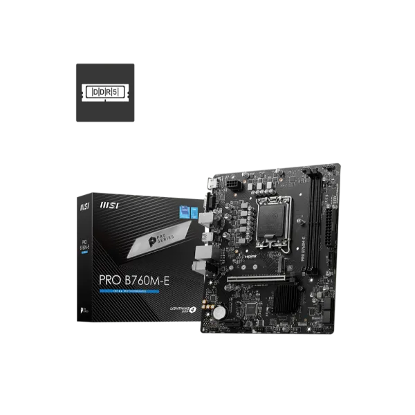 MSI PRO B760M-E DDR5 Motherboard