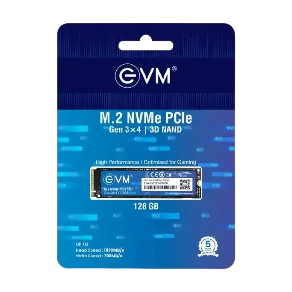 EVM 128GB M.2 NVME PCIE SSD