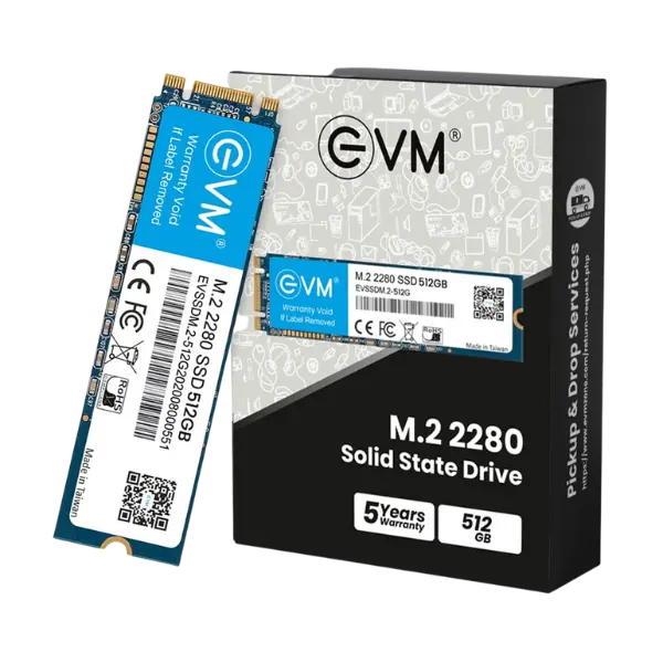 EVM M.2 (2280) 512GB SSD SATA