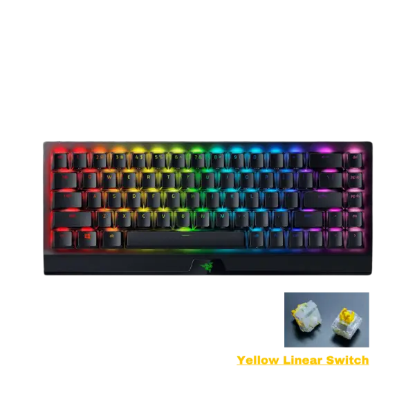 Razer BlackWidow V3 Mini HyperSpeed Mechanical Gaming Keyboard