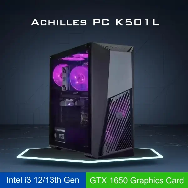 Achilles PC (i3 1213th Gen, GTX 1650 4GB DDR6, Prebuild PC)