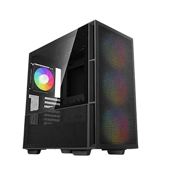 DeepCool CH560 Mesh ARGB (E-ATX) Mid Tower Cabinet (Black)