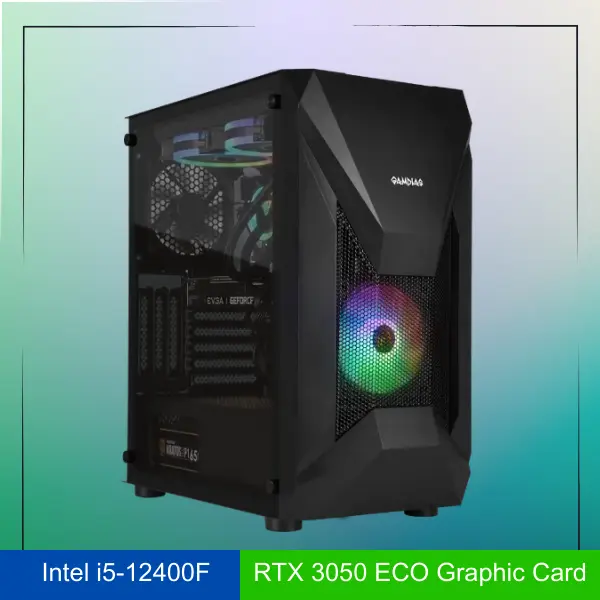 Best Budget Prebuild Pc Under 60000 in 2024 2 Horus PC (Intel i5-12400F, GTX 3050 8GB DDR6, Prebuild PC)